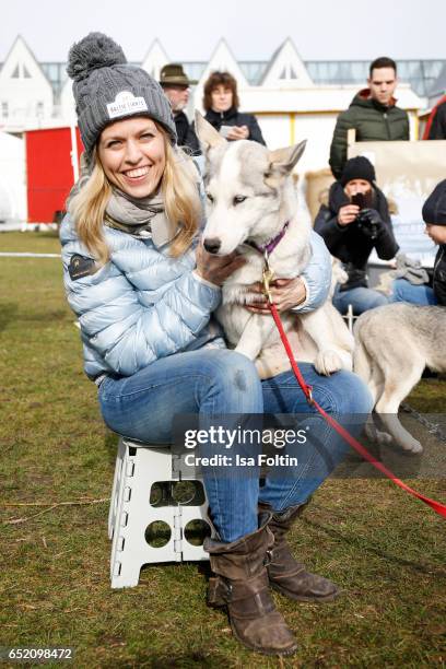 German actress Miriam Lahnstein attends the 'Baltic Lights' charity event on March 11, 2017 in Heringsdorf, Germany. Every year German actor Till...