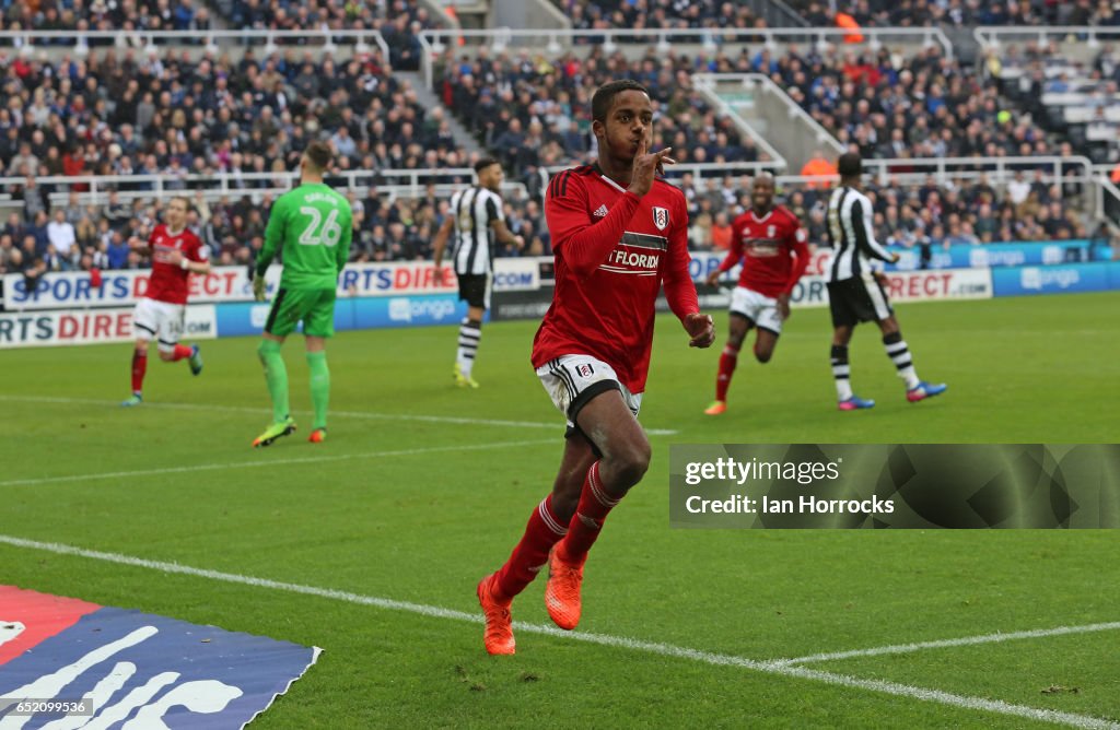 Newcastle United v Fulham - Sky Bet Championship