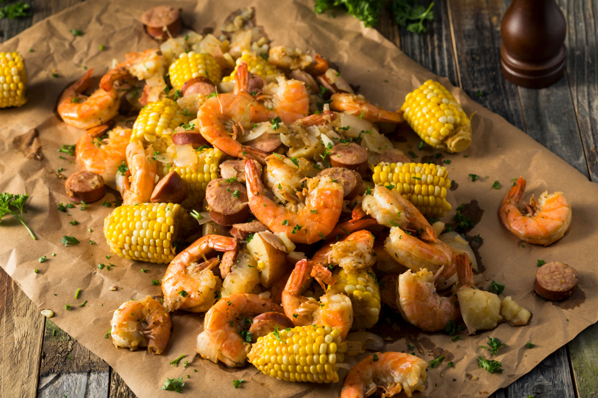 Homemade Traditional Cajun Shrimp Boil Homemade Traditional Cajun Shrimp Boil