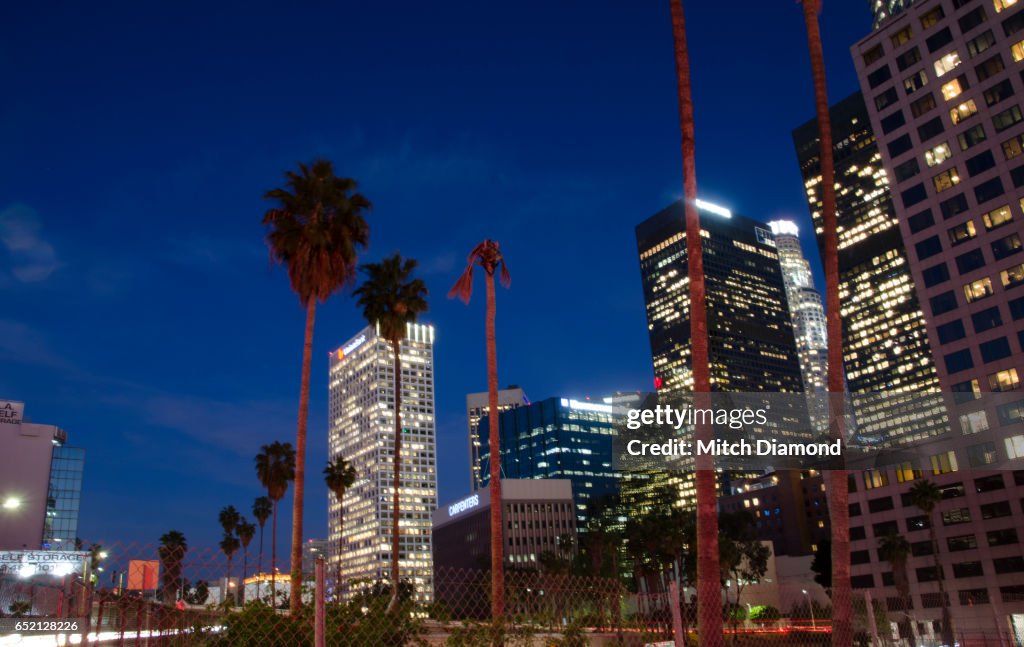 Downtown Los Angeles At Night High Res Stock Photo Getty Images downtown-los-angeles-at-night-high-res-stock-photo-getty-images