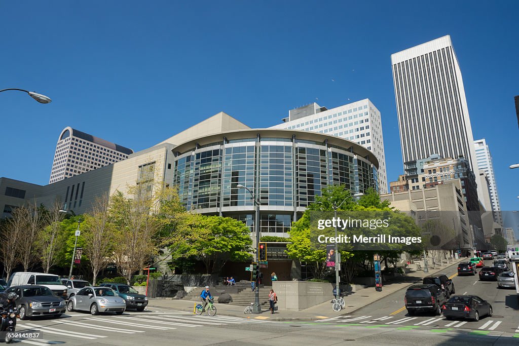 Benaroya Hall Seattle HighRes Stock Photo Getty Images
