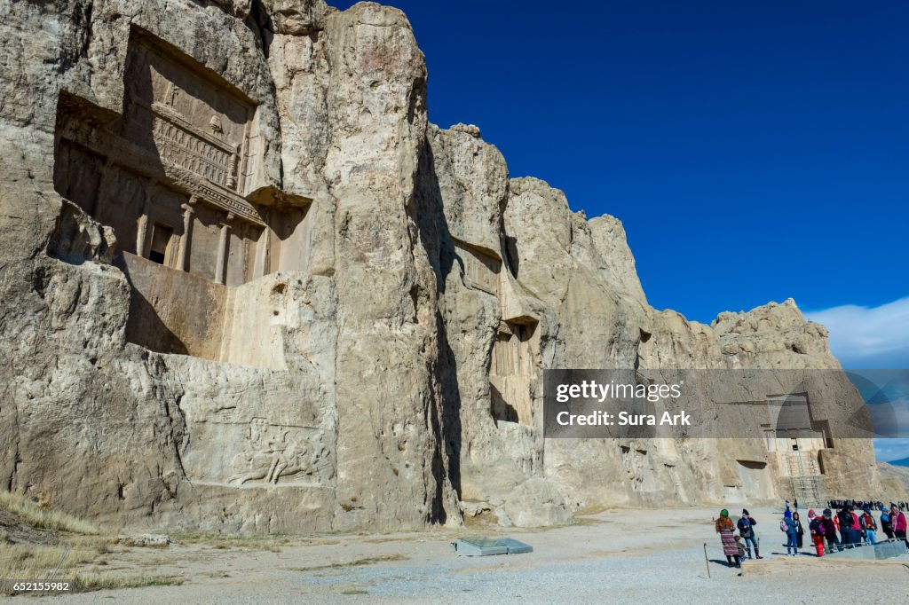 Naqsh-e Rustam ( Necropolis ), Shiraz, Iran.