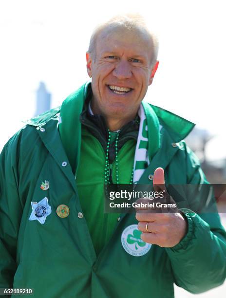Illinois Governor Bruce Rauner attends St. Patrick's Day Chicago 2017 on March 11, 2017 in Chicago, Illinois.