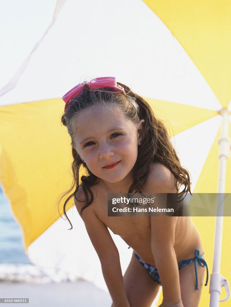 Girl on Beach