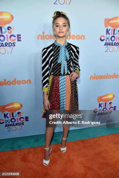 Favorite TV Actress Nominee Lizzy Greene at Nickelodeon's 2017 Kids' Choice Awards at USC Galen Center on March 11, 2017 in Los Angeles, California.