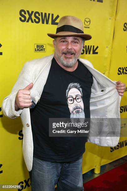 Jeremy Ratchford attends the premiere of Small Town Crime at the Paramount Theater during the South By Southwest Film Festival on March 11, 2017 in...