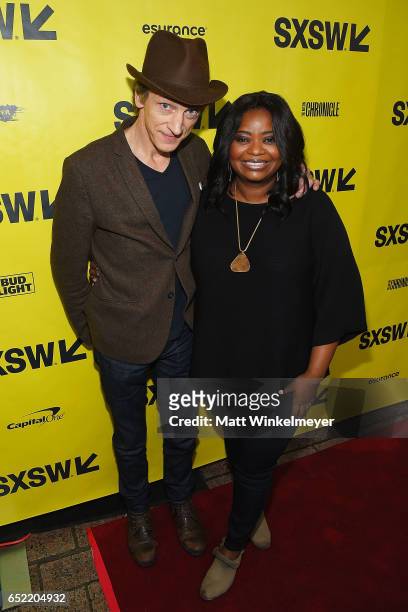 Actors John Hawkes and Octavia Spencer attend the "Small Town Crime" premiere 2017 SXSW Conference and Festivals on March 11, 2017 in Austin, Texas.