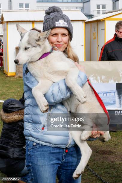 German actress Miriam Lahnstein attends the 'Baltic Lights' charity event on March 11, 2017 in Heringsdorf, Germany. Every year German actor Till...