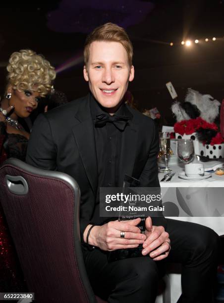 Screenwriter Dustin Lance Black attends the 2017 Imperial Court of New York Night of a Thousand Gowns at Marriott Marquis Hotel on March 11, 2017 in...