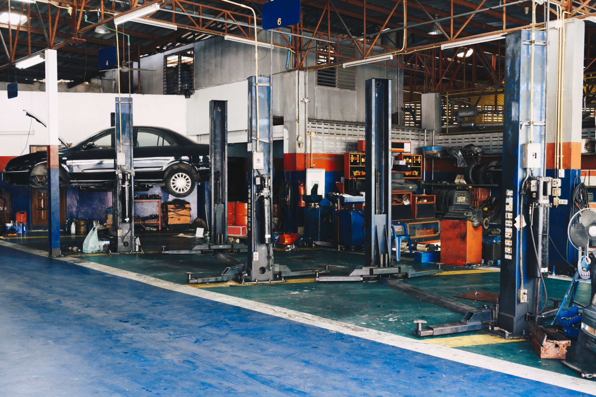 car repair workshop