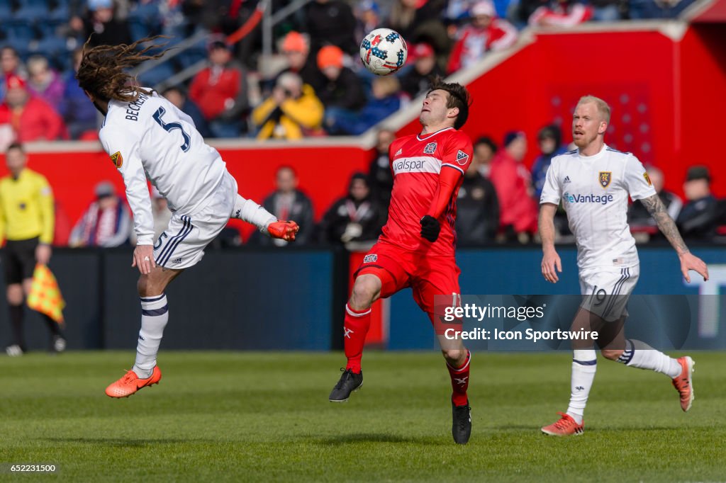 SOCCER: MAR 11 MLS - Real Salt Lake at Chicago Fire