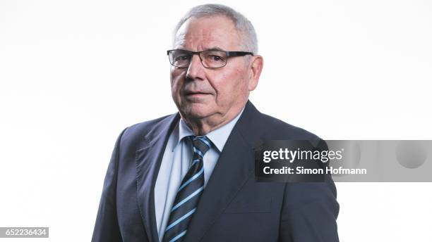 Karl Rothmund poses for a portrait during a DFB Executive Board Meeting at DFB Headquarter on March 10, 2017 in Frankfurt am Main, Germany.