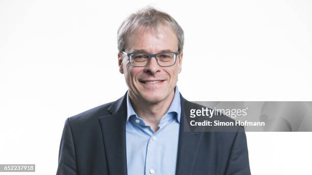 Peter Peters poses for a portrait during a DFB Executive Board Meeting at DFB Headquarter on March 10, 2017 in Frankfurt am Main, Germany.