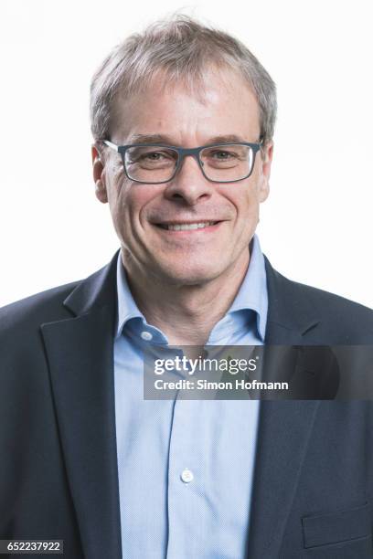 Peter Peters poses for a portrait during a DFB Executive Board Meeting at DFB Headquarter on March 10, 2017 in Frankfurt am Main, Germany.