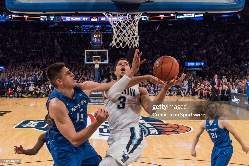 COLLEGE BASKETBALL: MAR 11 Big East Tournament - Creighton v Villanova