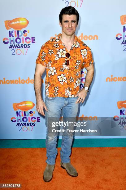 Actor Cooper Barnes at Nickelodeon's 2017 Kids' Choice Awards at USC Galen Center on March 11, 2017 in Los Angeles, California.