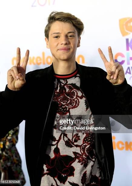 Actor Jace Norman attends Nickelodeon's 2017 Kids' Choice Awards at USC Galen Center on March 11, 2017 in Los Angeles, California.