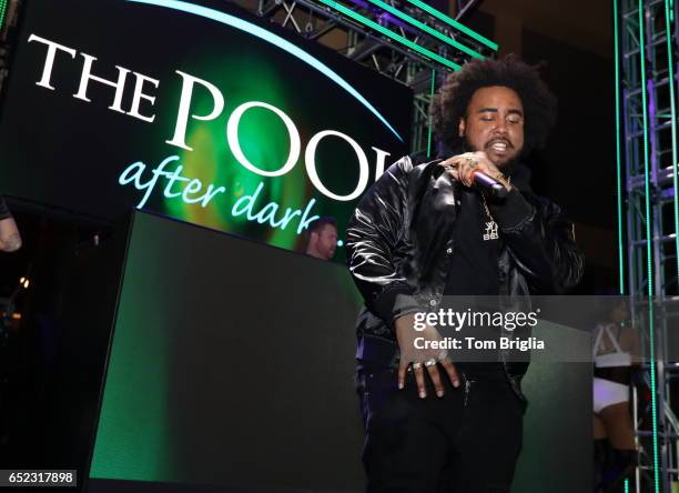 Kent Jones performs at The Pool After Dark at Harrah's Resort on Friday March 11, 2017 in Atlantic City, New Jersey