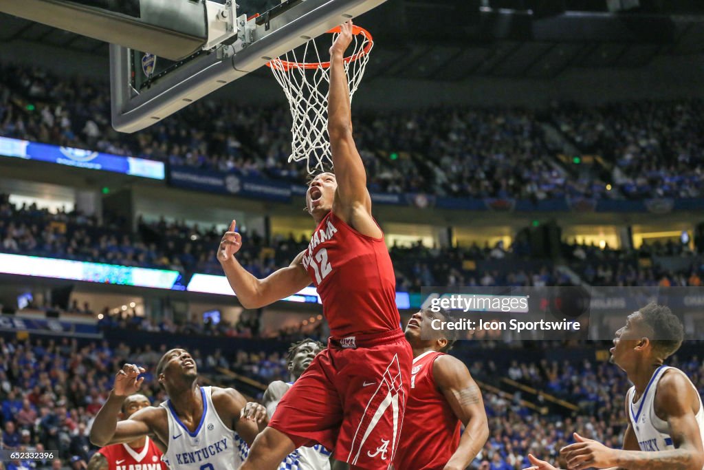 COLLEGE BASKETBALL: MAR 11 SEC Tournament - Kentucky v Alabama