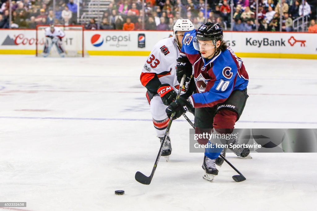 NHL: MAR 11 Senators at Avalanche
