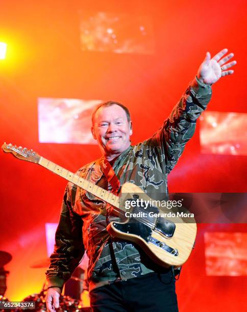 Ali Campbell of UB40 performs during Mardi Gras celebration at Universal Orlando on March 11, 2017 in Orlando, Florida.