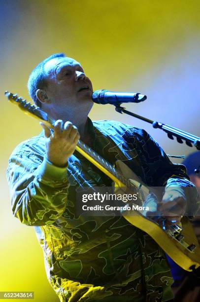 Ali Campbell of UB40 performs during Mardi Gras celebration at Universal Orlando on March 11, 2017 in Orlando, Florida.