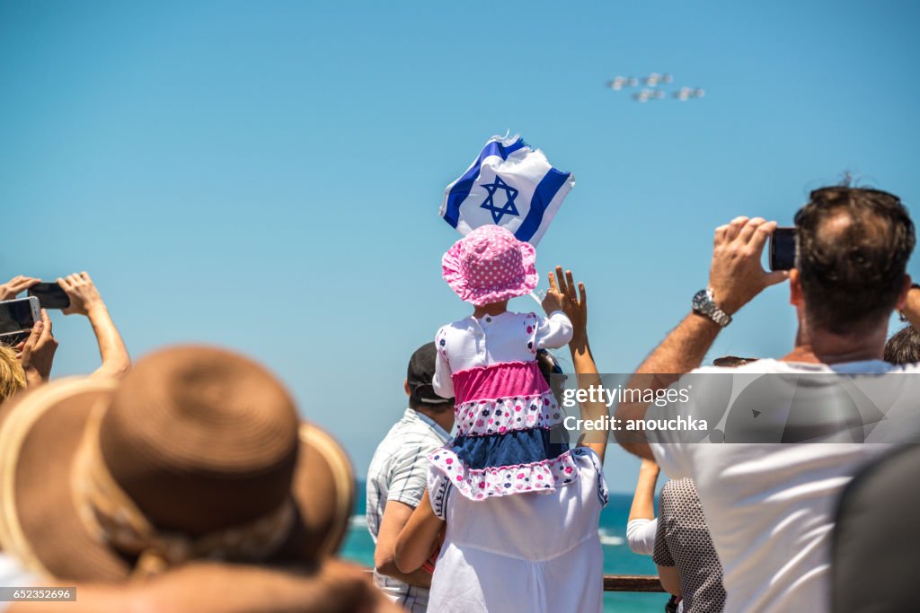 Independence Day Feier in Tel Aviv, Israel