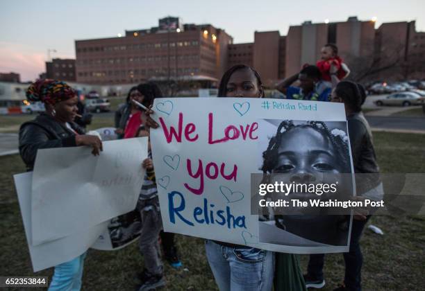 Relisha Rudd News Melinda Wheeler, cousin of missing Relisha Rudd, at a vigil outside ...