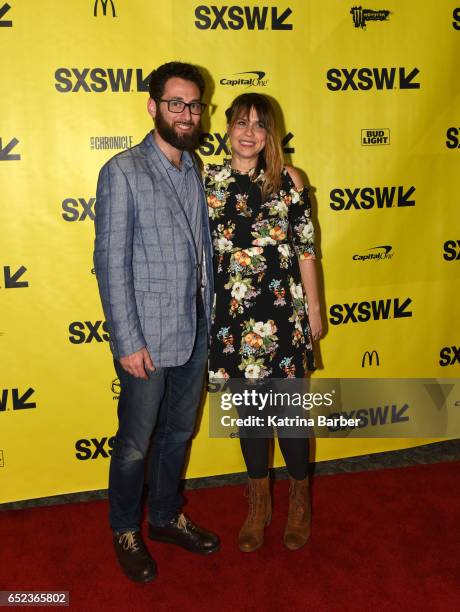 Producer David Hartstein and writer/director Karen Skloss attend the premiere of "The Honor Farm" during 2017 SXSW Conference and Festivals at...