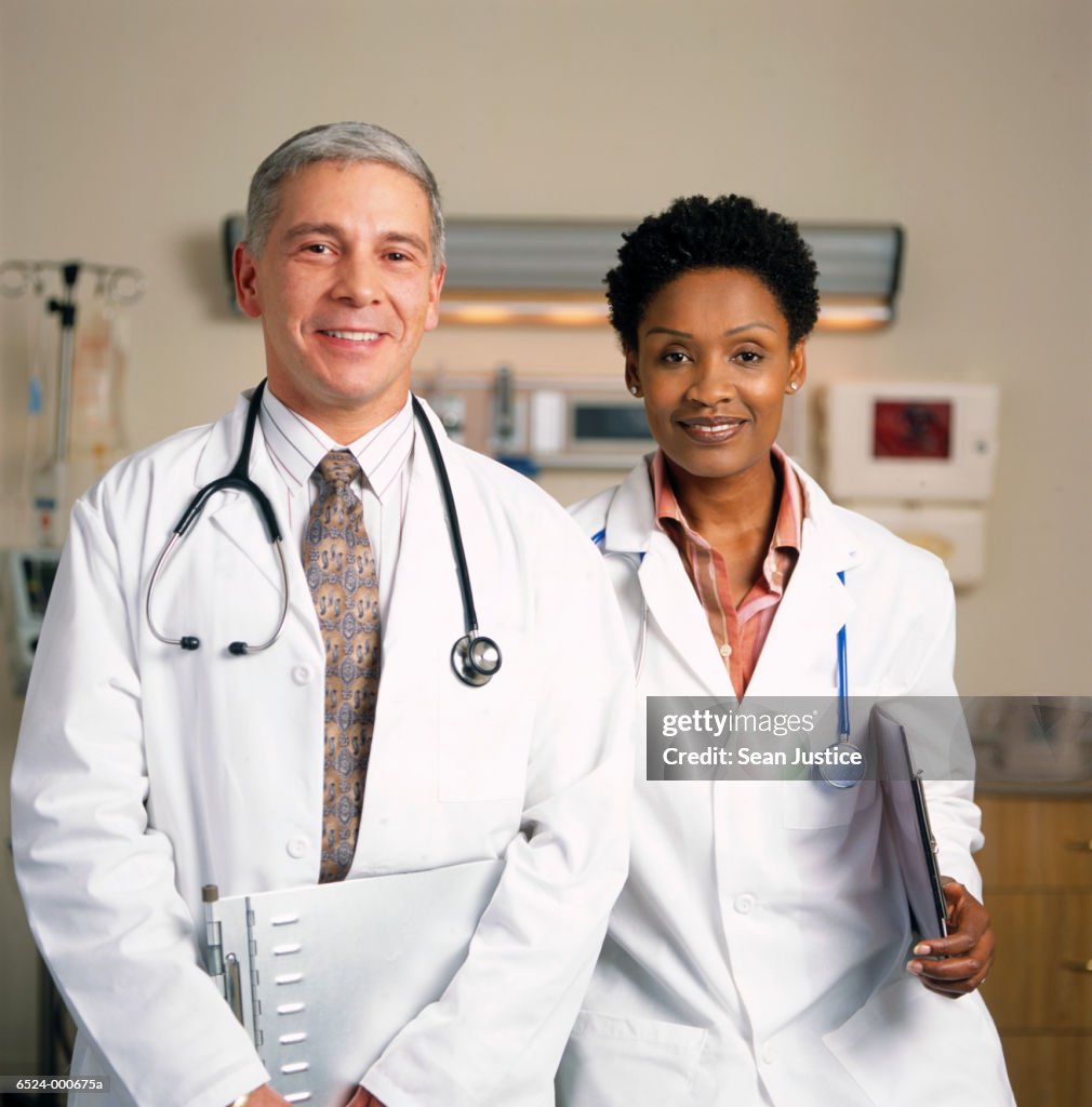 Two Physicians Two Physicians High-Res Stock Photo - Getty Images