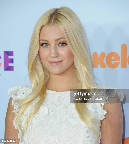 Ava Sambora arrives at the Nickelodeon's 2017 Kids' Choice Awards at USC Galen Center on March 11, 2017 in Los Angeles, California.