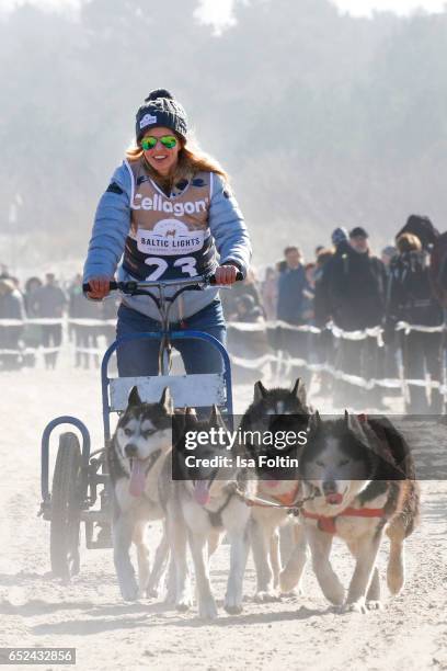 German actress Miriam Lahnstein attends the 'Baltic Lights' charity event on March 11, 2017 in Heringsdorf, Germany. Every year German actor Till...