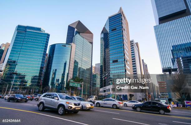 inside gangnam - gangnam seoul stock pictures, royalty-free photos & images