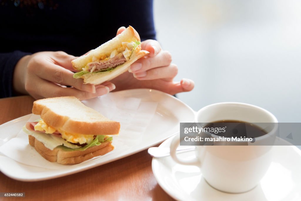 Ham and Egg Sandwich