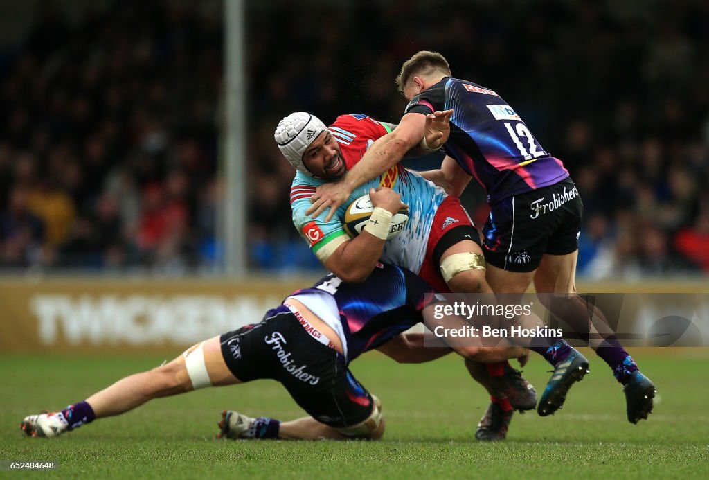 Exeter Chiefs v Harlequins - Anglo-Welsh Cup: Semi Final