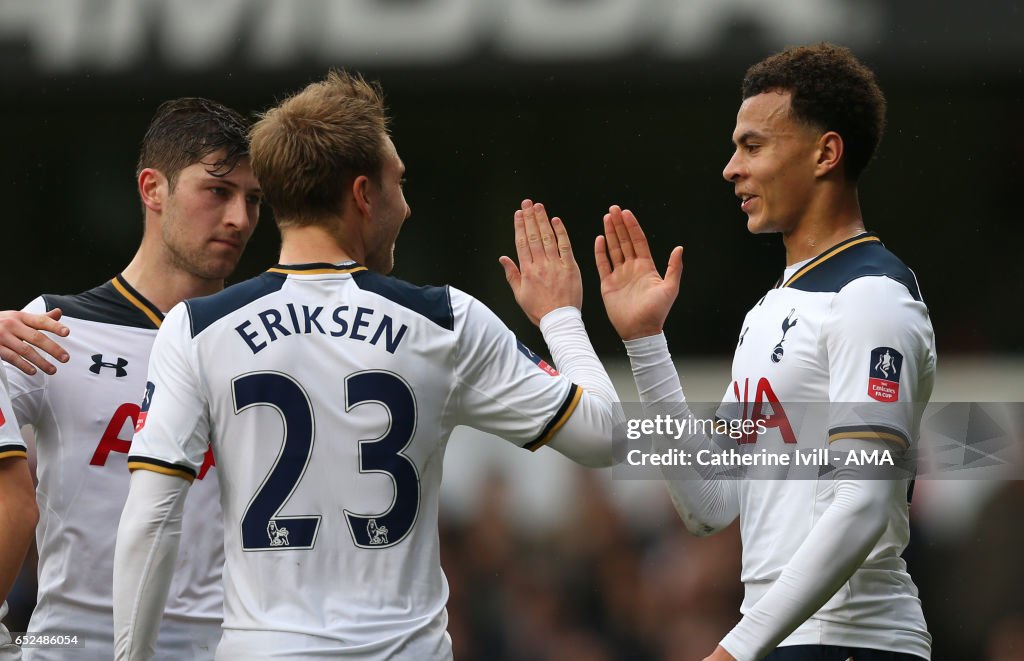 Tottenham Hotspur v Millwall - The Emirates FA Cup Quarter-Final