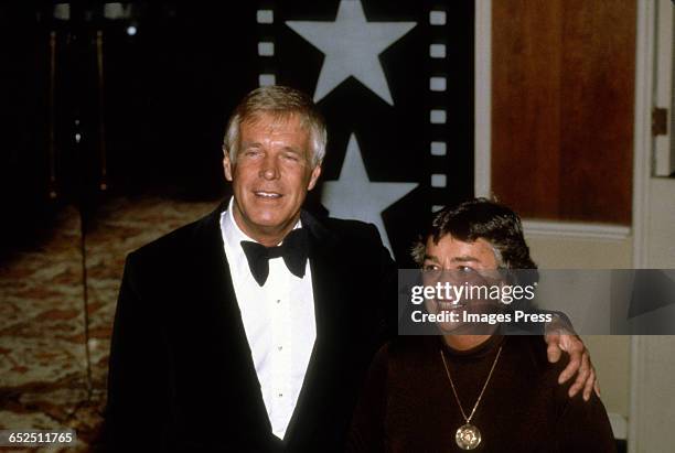 George Peppard attends the American Film Institute's Salute to Fred Astaire circa 1981 in Los Angeles, California.