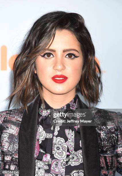 Actress Laura Marano arrives at the Nickelodeon's 2017 Kids' Choice Awards at USC Galen Center on March 11, 2017 in Los Angeles, California.