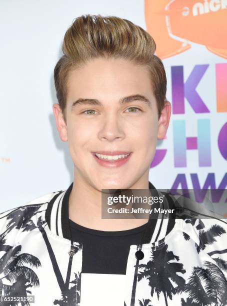 Actor Ricardo Hurtado arrives at the Nickelodeon's 2017 Kids' Choice Awards at USC Galen Center on March 11, 2017 in Los Angeles, California.