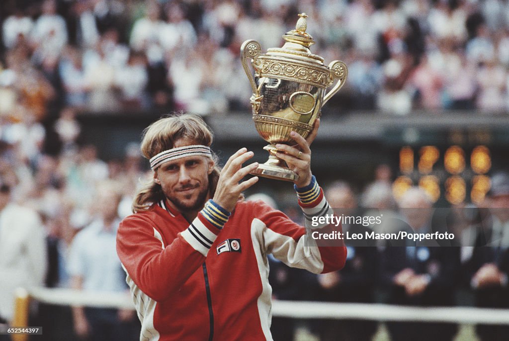 Bjorn Borg Wins 1980 Wimbledon Championships