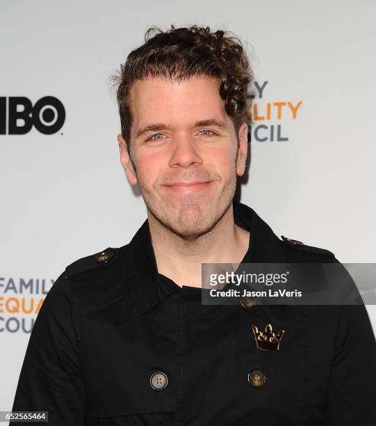 Perez Hilton attends Family Equality Council's annual Impact Awards at the Beverly Wilshire Four Seasons Hotel on March 11, 2017 in Beverly Hills,...