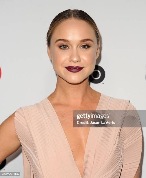 Actress Becca Tobin attends Family Equality Council's annual Impact Awards at the Beverly Wilshire Four Seasons Hotel on March 11, 2017 in Beverly...