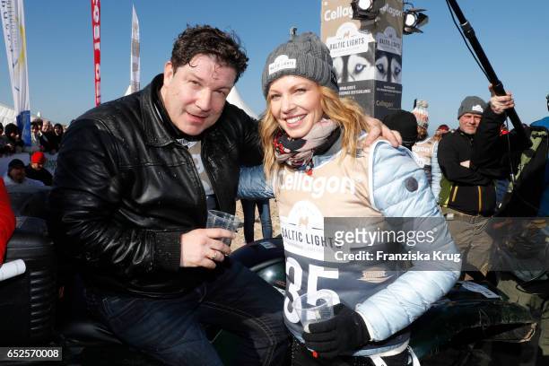 Francis Fulton-Smith and Miriam Lahnstein attend the 'Baltic Lights' charity event on March 11, 2017 in Heringsdorf, Germany. Every year German actor...