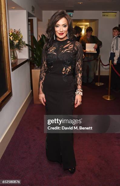 Nancy Dell'Olio attends the Russian Ballet Icons Gala at The London Coliseum on March 12, 2017 in London, England.