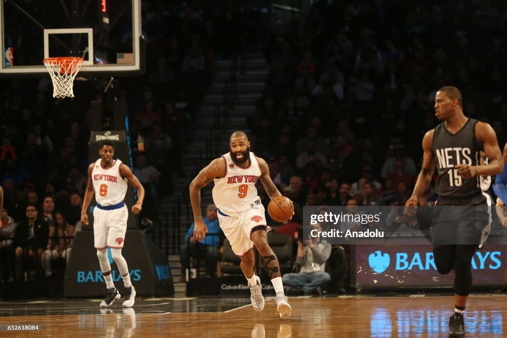 New York Knicks v Brooklyn Nets