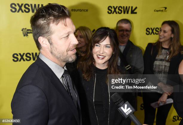 Director David Leitch and Producer Kelly McCormick attend the Film premiere of "Atomic Blonde" during the 2017 SXSW Conference And Festivals at the...
