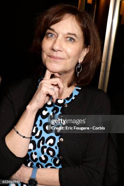 French politician Laurence Rossignol poses during a portrait session in Paris, France on .