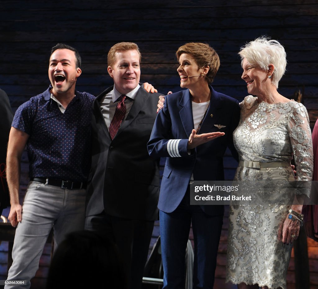 "Come From Away" Broadway Opening Night - Arrivals & Curtain Call