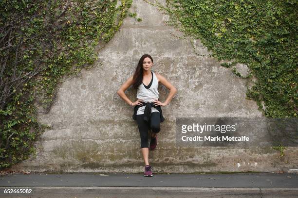 Ella Nelson poses during the Australian Athletics Championships Launch on March 13, 2017 in Sydney, Australia.