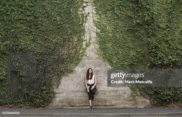 Ella Nelson poses during the Australian Athletics Championships Launch on March 13, 2017 in Sydney, Australia.